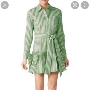 Alexis Phaedra Shirt Dress Mint Green Size XS -WORN ONCE